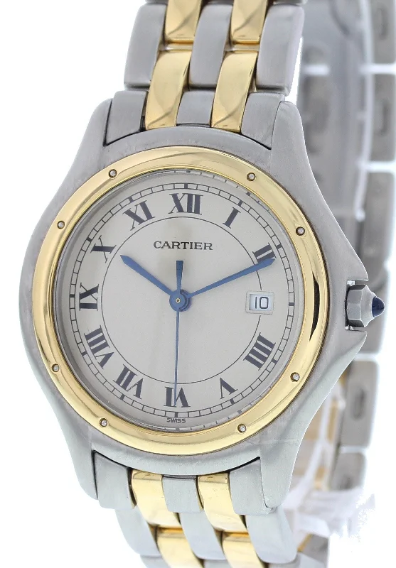 Cartier Panthere Cougar 187904 Large-Cartier Watch with Rose Gold Case -