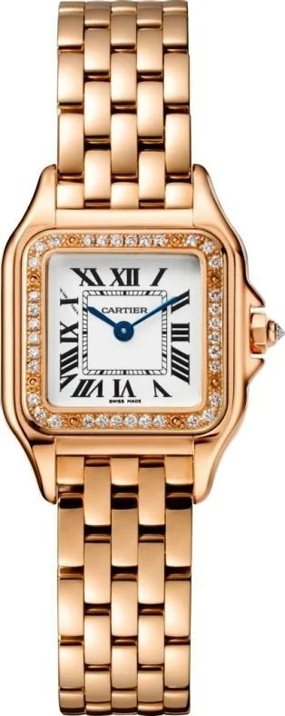 Cartier Panthere WJPN0008 Small Size Pink Gold Watch Box Papers NEW-Cartier Watch with Full Set of Papers -