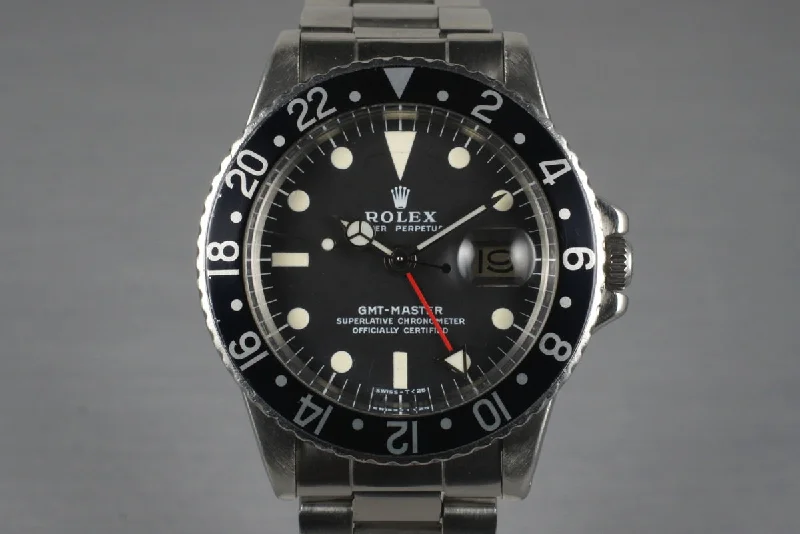 1978 Rolex GMT 1675-Rolex Watch with Chronograph -