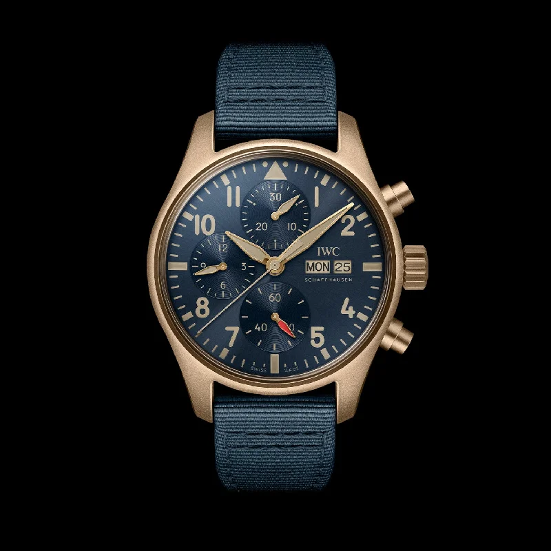 IWC Pilot'S Watch Chronograph 41 Watch, 41mm Blue Dial, IW388109-IWC Watch for Limited-Edition Lovers -