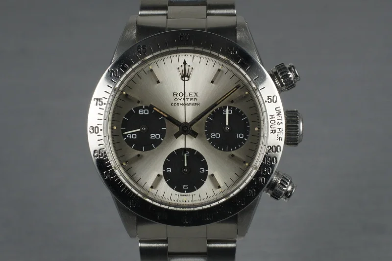 1970 Rolex Daytona 6265 with Silver Dial-Rolex Explorer Watch -