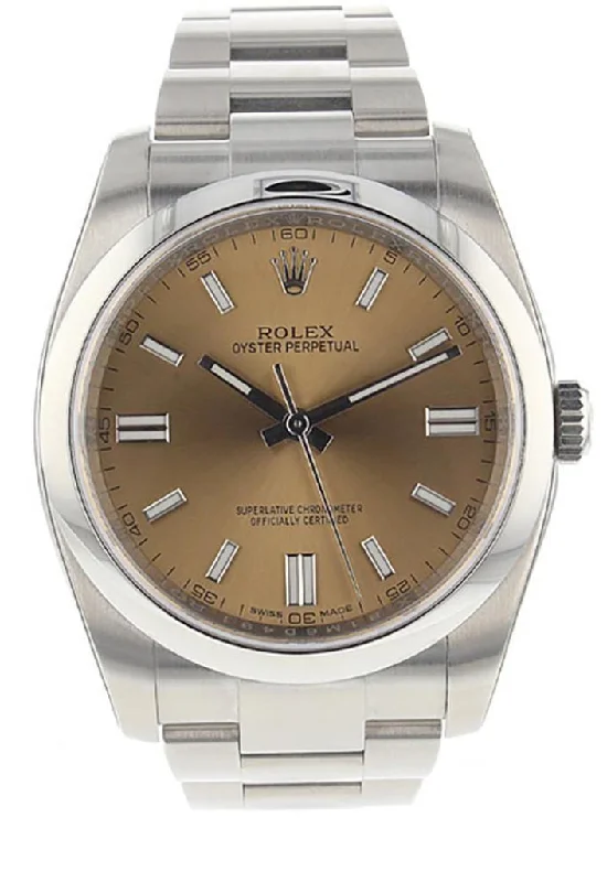 ROLEX Date 36 Smooth White Grape Dial Stainless Steel Watch 116000-Rolex Watch for Special Releases -