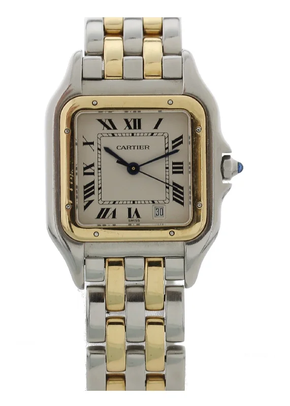 Cartier Panthere Midsize Two Row Ladies Watch-Cartier Watch for Luxury Collecting -