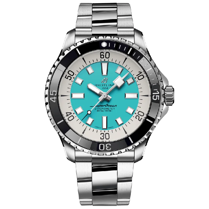 Superocean Automatic 44 A17376211L2A1-Breitling Watch with Shock-Resistant Features -