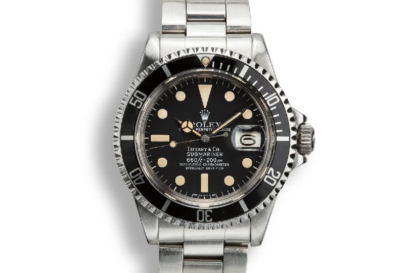 1978 Rolex Submariner 1680 with Tiffany and Co. Dial-Rolex Watch for High-End Investment Opportunities -