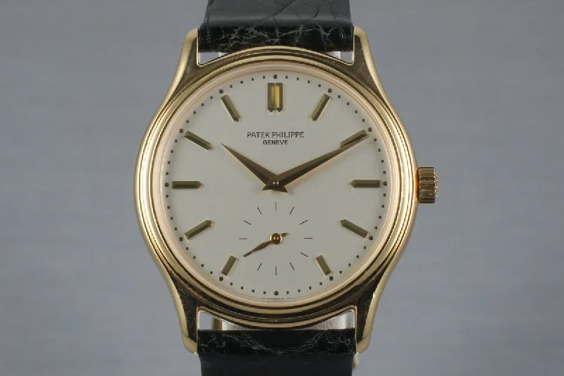 Vintage 18K YG Patek Philippe 3923-Rolex Watch with Heritage Design -