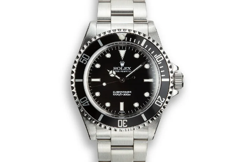 1999 Rolex Submariner 14060 with SWISS Only Dial with Box and Papers-Rolex Watch for Timeless Style -