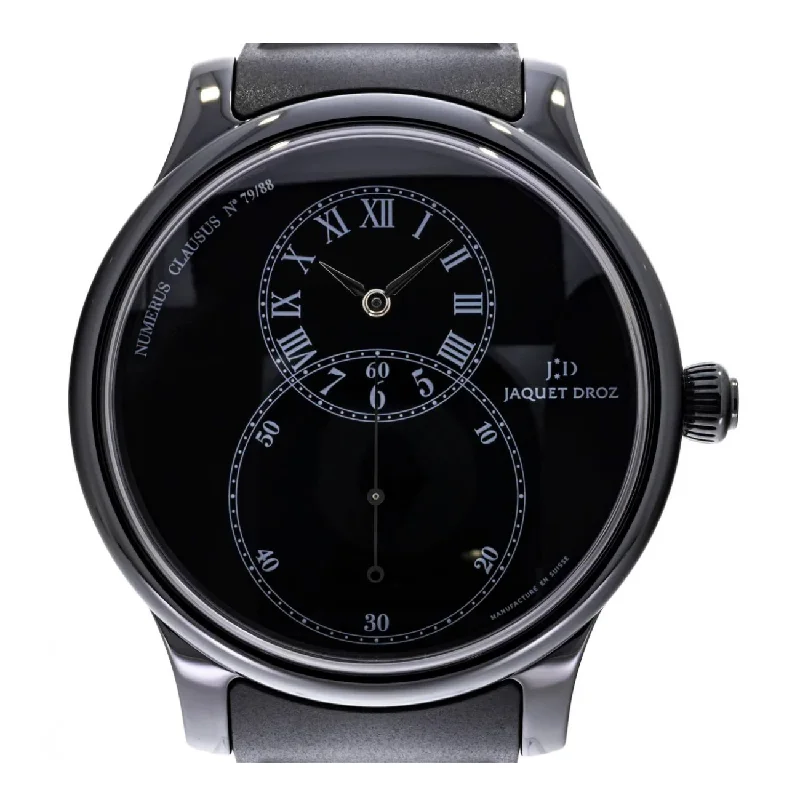 Grand Second Black Ceramic J003235201-IWC Watch for Corporate and Business Leaders -