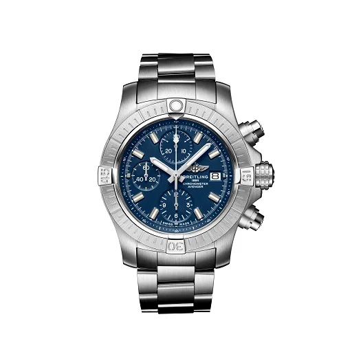 Breitling Avenger Chrongraph Stainless steel  Men's Watch-Breitling Watch for Collectible Limited Editions -