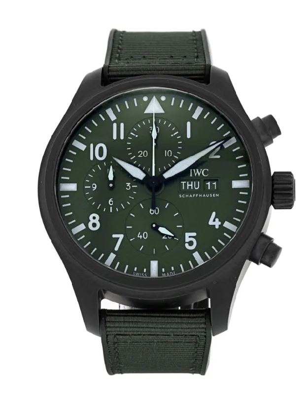 IWC Pilot’s Watch Chronograph TOP GUN Edition “Woodland” Men's Watch-IWC Watch with Modern Mechanism -