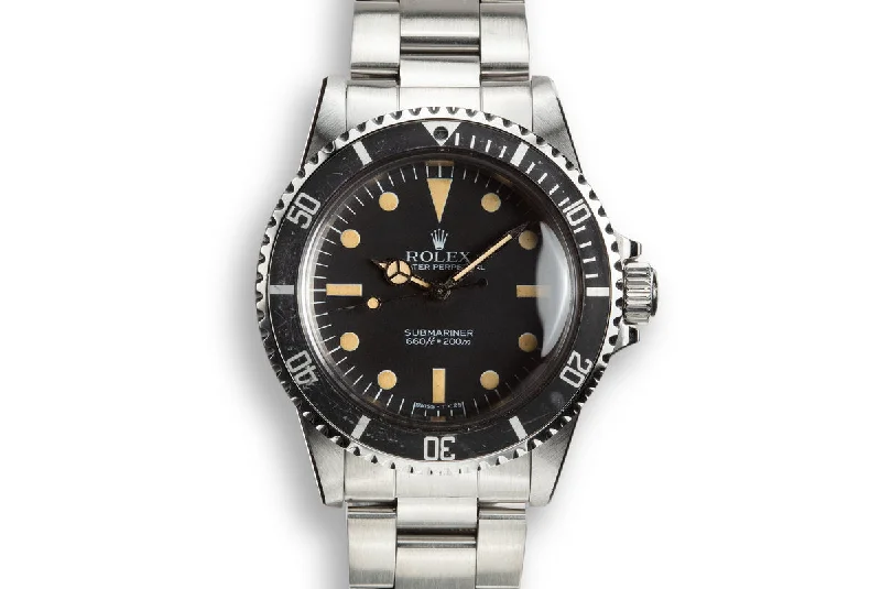 1984 Rolex Submariner 5513 with Mark V Maxi Dial-Rolex Watch for Chronograph Lovers -