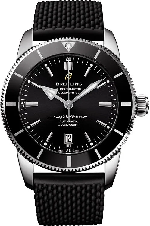 Breitling Superocean Heritage II Stainless Steel Men's Watch-Breitling Watch with Exclusive Materials and Design -