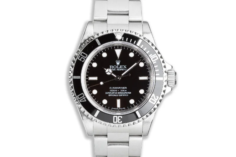 2007 Rolex Submariner 14060M 4 Line-Rolex Watch with Ceramic Bezel -