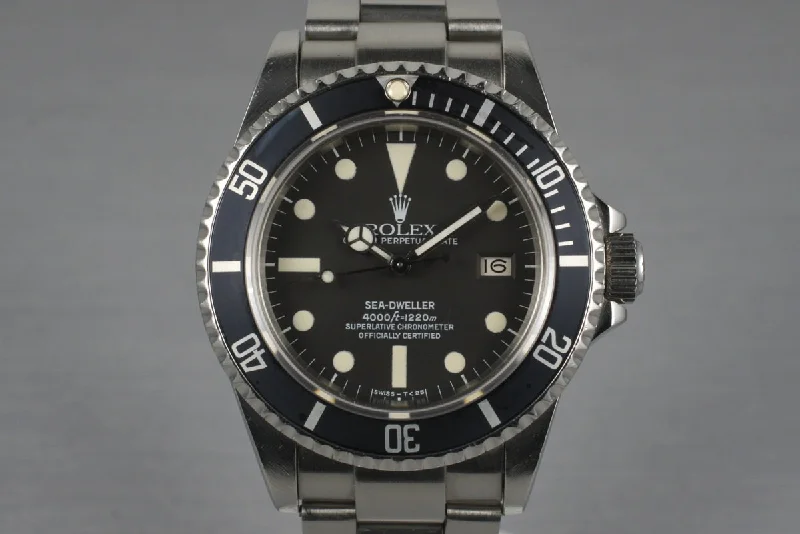 1984 Rolex Sea Dweller 16660-Rolex Watch for Special Releases -