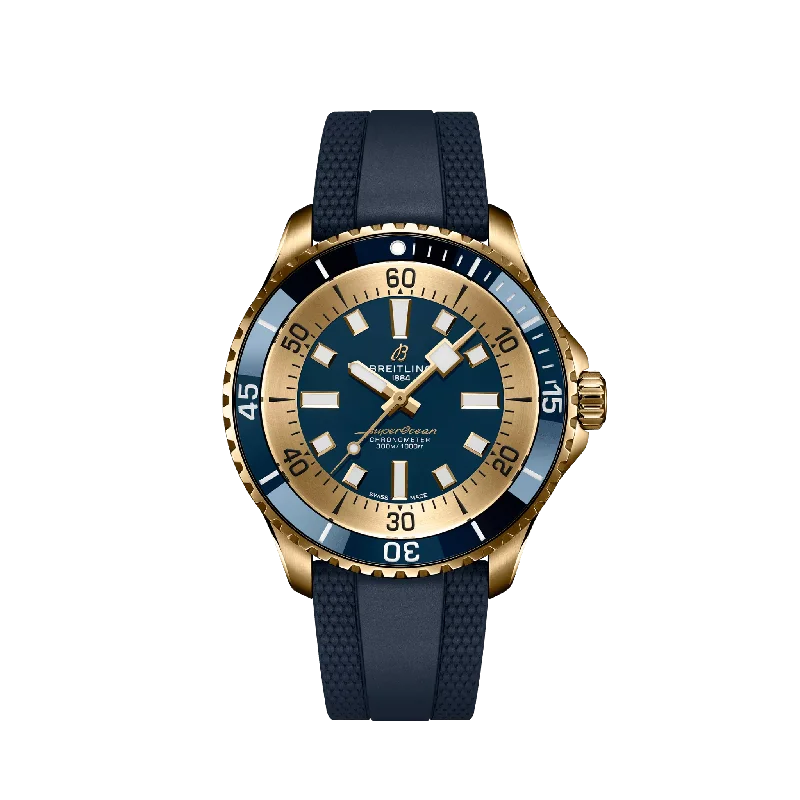 Breitling Superocean Super Diver 44 mm Bronze Men's Watch-Breitling Watch for Professionals and Executives -