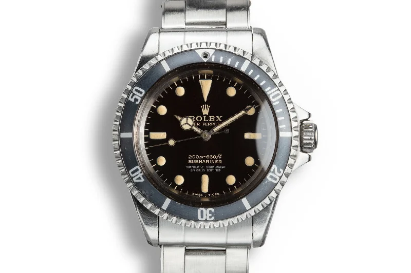 1965 Rolex Submariner 5512 Gilt 4 Line Dial with Box and Papers-Rolex Watch for Special Releases -