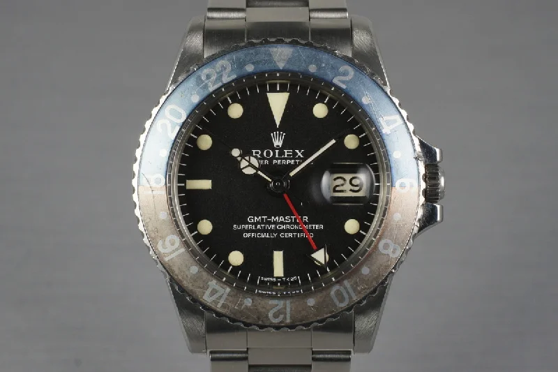 1967 Rolex GMT 1675-Rolex Watch with Multi-Dial Features -