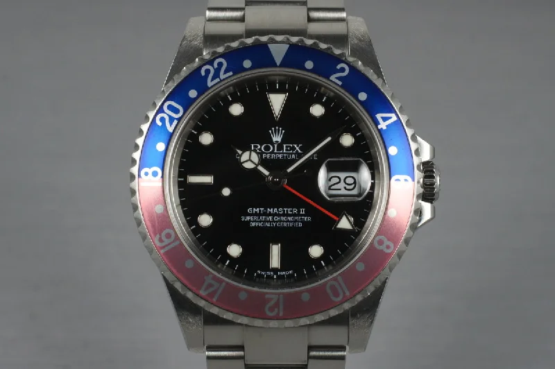 2005 Rolex GMT II 16710-Rolex Watch for Business Professionals -