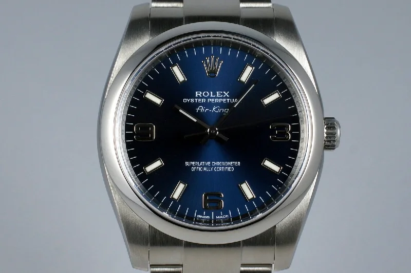 2015 Rolex Air King 114200 Blue Dial-Rolex Watch for Limited Releases and Collectors -