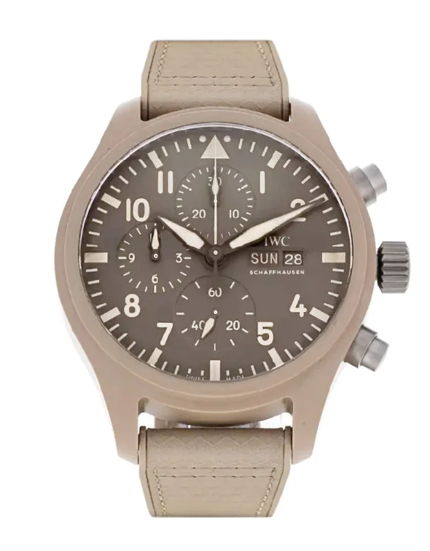 IWC Pilot's Chronograph Top Gun "Mojave Desert" Men's Watch-IWC Watch with 18k Rose Gold Case -