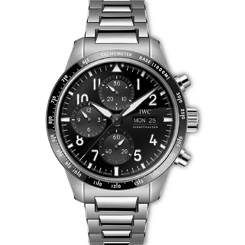 IWC Pilot’s Performance Chronograph AMG IW388304 Black Dial-IWC Watch for Men -