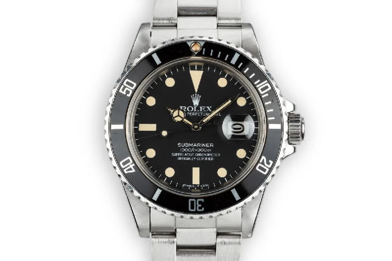 1982 Rolex Submariner 16800 Matte Dial-Rolex Watch for Professionals -