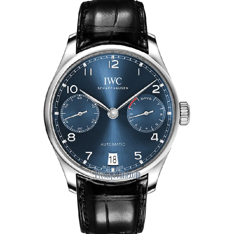 IWC PORTUGIESER AUTOMATIC IW500710-IWC Watch with Adjustable Strap Features -