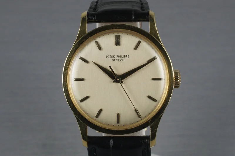 Patek Philippe Vintage Calatrava 570-Rolex Watch with Date and Day Display -