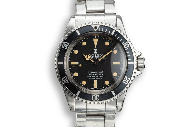 1967 Rolex Submariner 5512 with Meters First Dial-Rolex Watch with Special Edition Features -