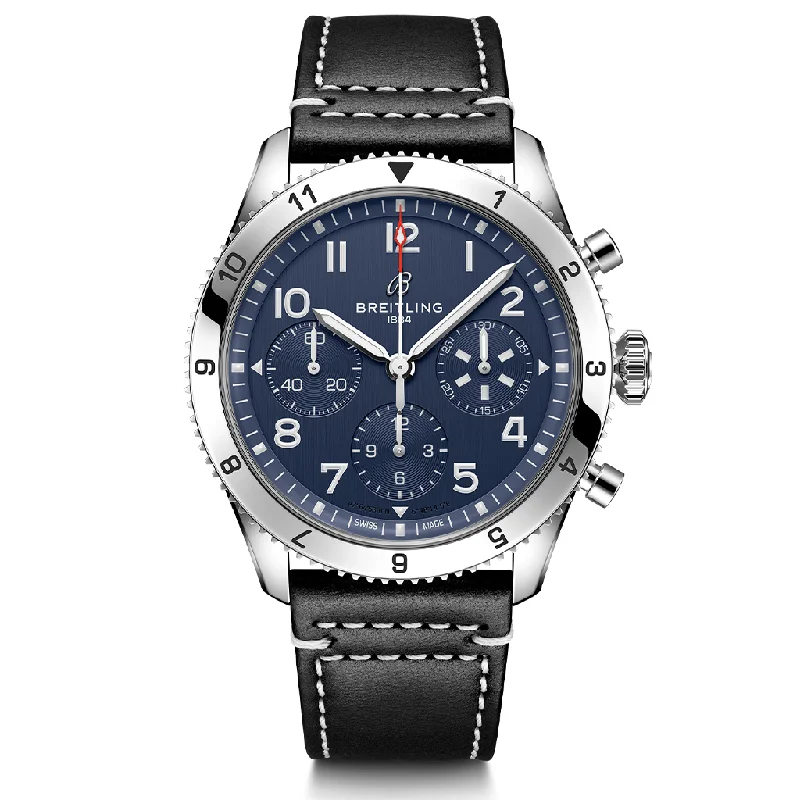 Classic AVI Chronograph 42 Tribute To Vought F4U Corsair A233801A1C1X1-Breitling Watch with World-Class Durability -