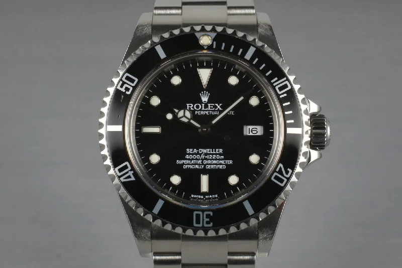 2003 Rolex Sea Dweller 16600-Rolex Watch with 300M Water Resistance -