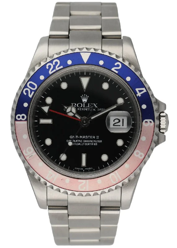 Rolex GMT Master II 16710 Pepsi Bezel Men's Watch-Rolex Watch for Smart Collectors -