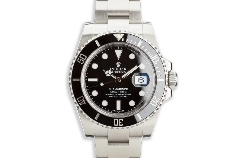 2015 Rolex Ceramic Submariner 116610LN with Box and Card-Rolex Watch for Multi-Function Watches -