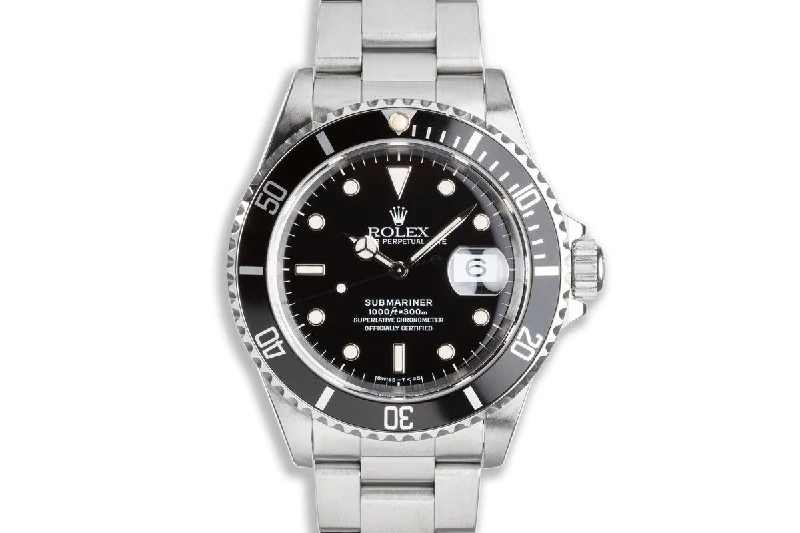 1996 Rolex Submariner 16610 with Box & Papers-Rolex Watch for Multi-Layered Timekeeping -