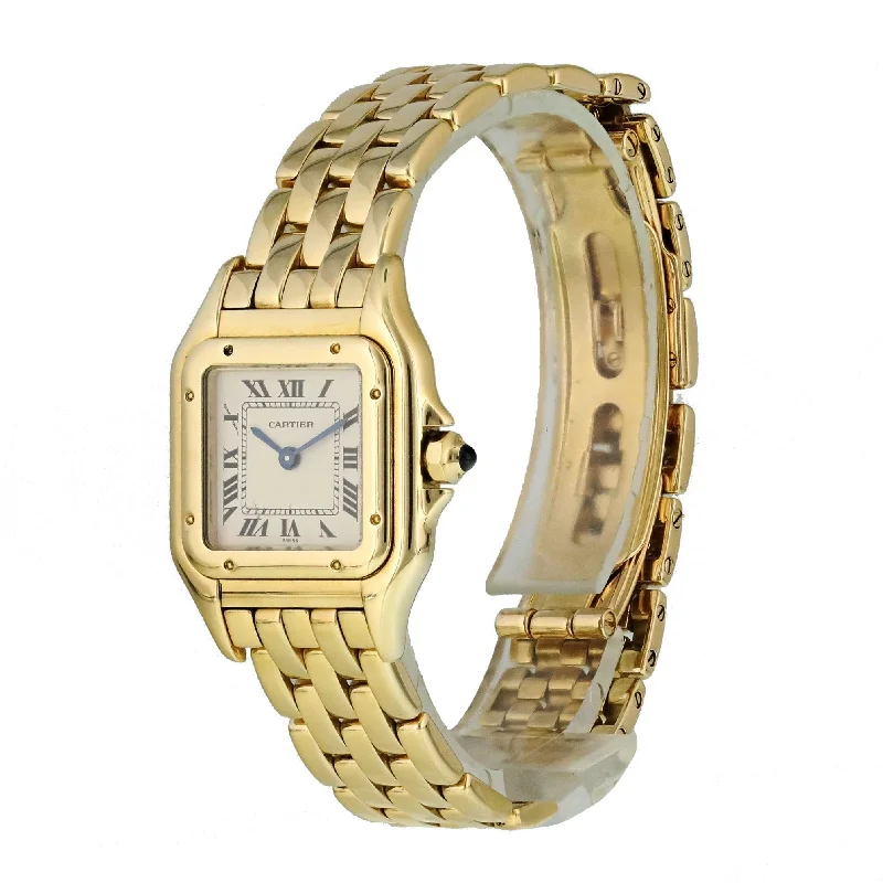 Cartier Panthere 1070 Yellow Gold Ladies Watch-Cartier Watch with Fine Detail Work -