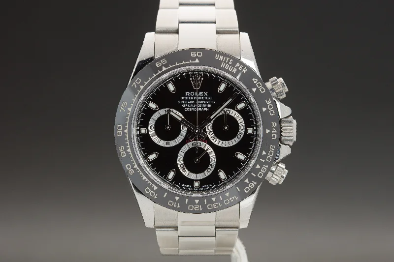 Rolex Daytona Chronograph 116500LN Black Dial with Ceramic Bezel-Rolex Watch for Corporate Style -