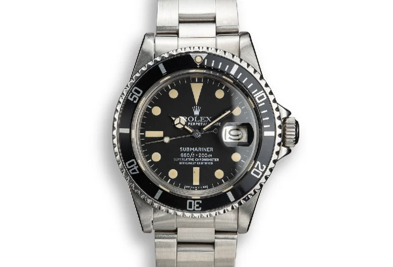 1979 Rolex Submariner 1680 with Box and Papers-Rolex Watch with Stainless Steel Bracelet -