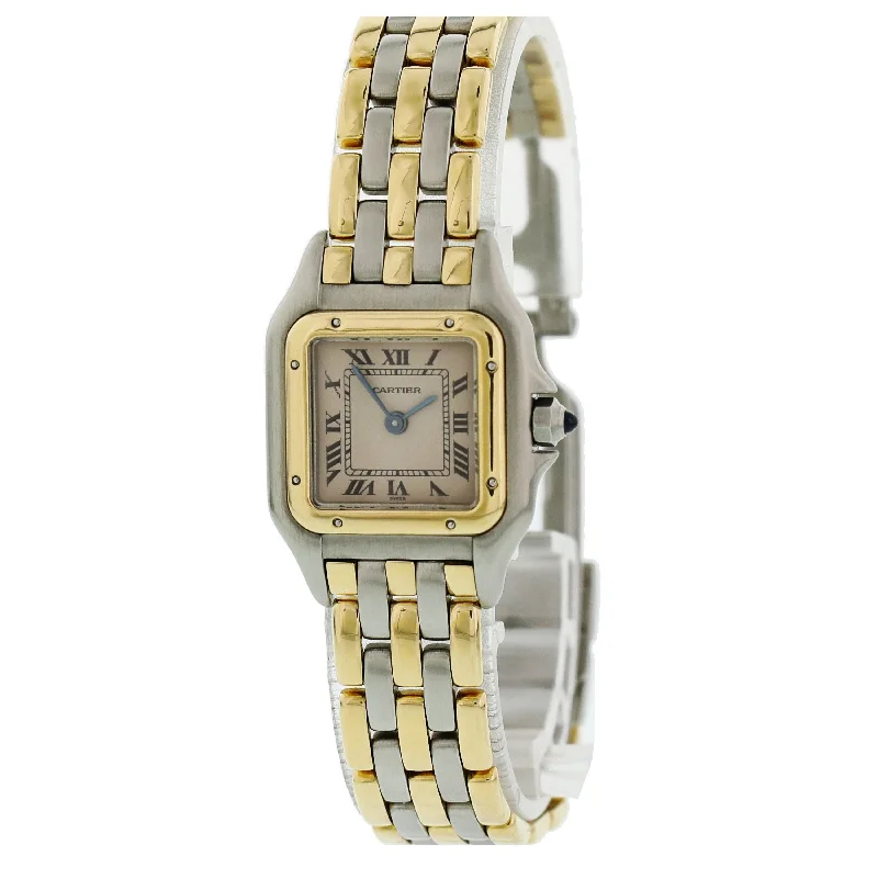 Cartier Panthere Ladies Three Row-Cartier Watch with 24-Hour Function -