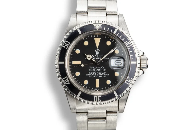 1978 Rolex Submariner 1680 with Tiffany Dial-Rolex Explorer Watch -