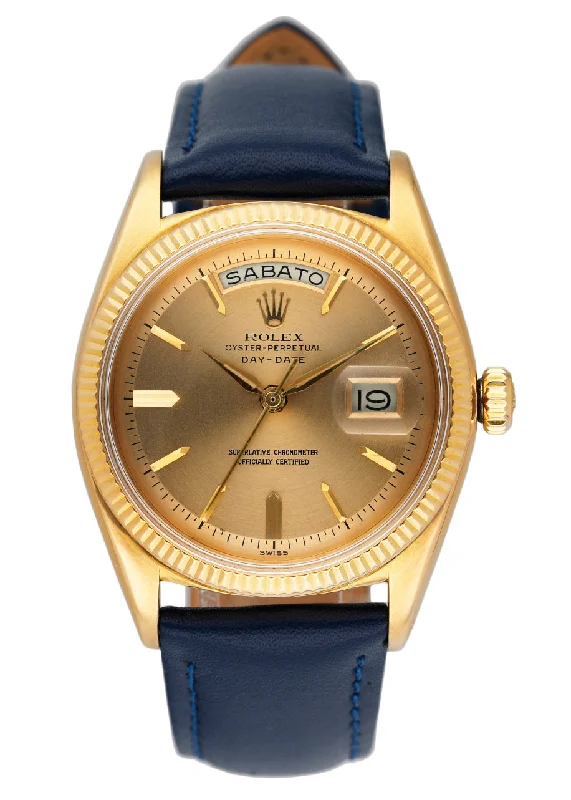 Rolex Day Date 1803 'Sword Hands' 18K Yellow Gold Mens Watch-Rolex Watch with Advanced Timekeeping Technology -