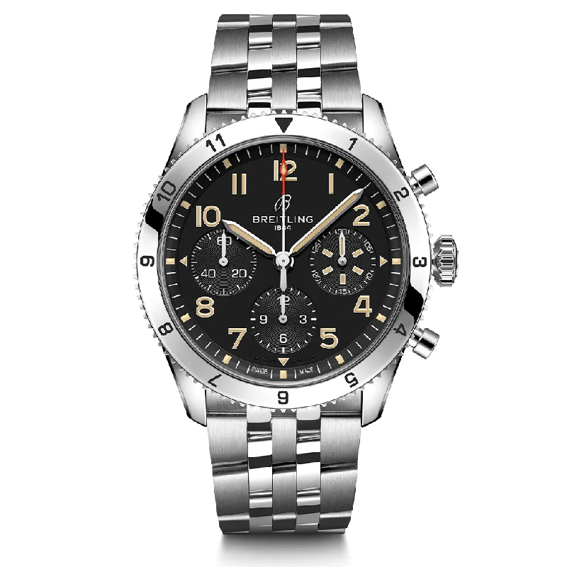 Classic AVI Chronograph 42 P-51 Mustang A233803A1B1A1-Breitling Watch for Exclusive Gifting -