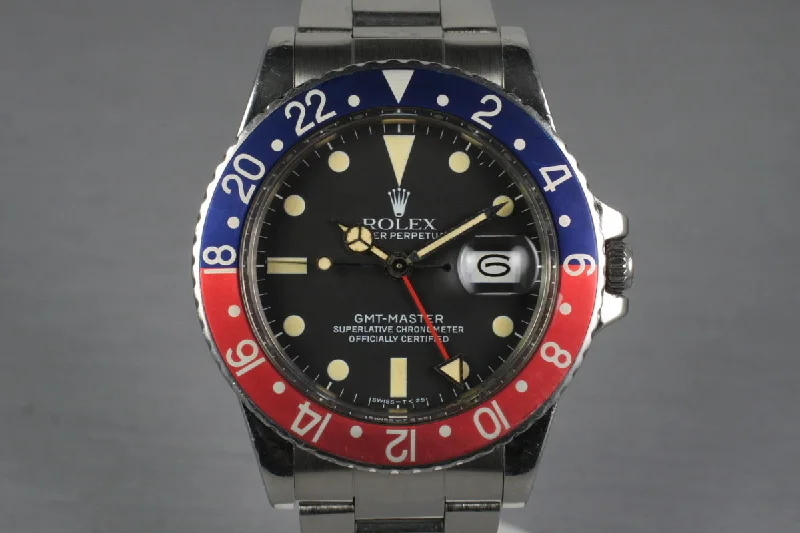 1982 Rolex GMT 16750-Rolex Watch with Highly Functional Design -