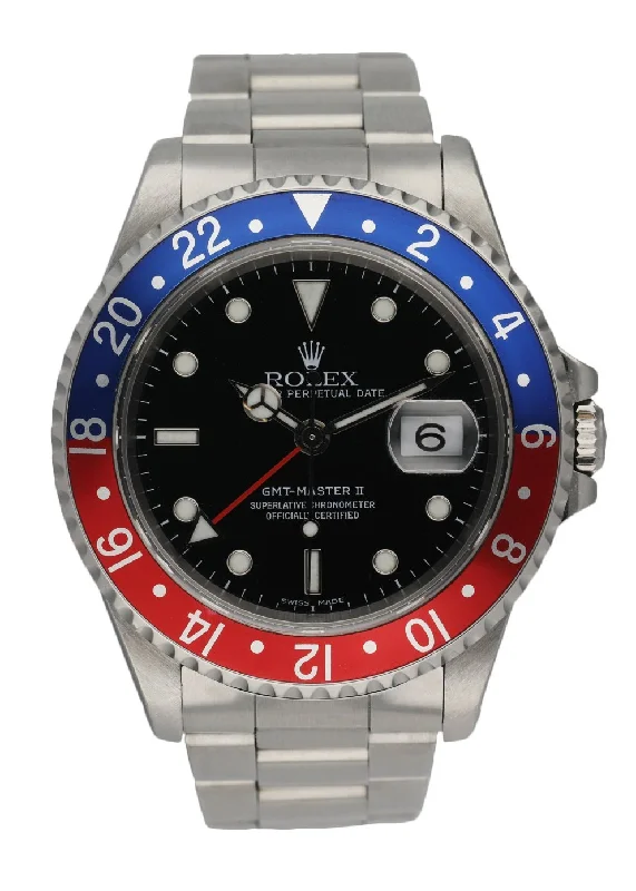 Rolex GMT Master II 16710 Pepsi Bezel Men's Watch-Rolex Watch for Special Releases -