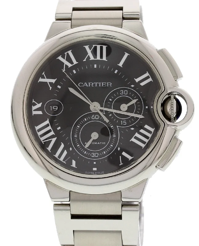 Cartier Ballon Bleu Chronograph W6920077 / 3109-Cartier Watch for Men -