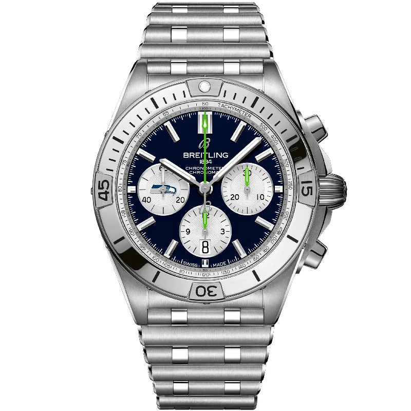 Chronomat B01 42 NFL Seattle Seahawks Edition AB01342B1C4A1-Breitling Watch with Unique Style -