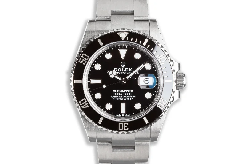 2021 Rolex Submariner 126610LN Box & Card-Rolex Watch with Diamond Dial -