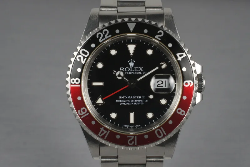 1991 Rolex 16710 GMT II with Box and Papers-Rolex Watch for Elite Watch Collectors -