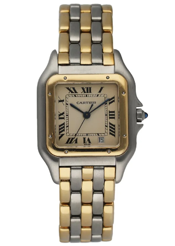 Cartier Panthere 83949 Three Row Midsize Watch-Cartier Watch for Special Edition Collecting -